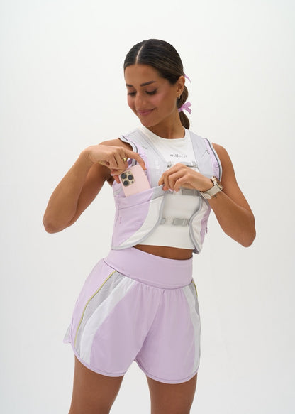 Lilac hydration run vest