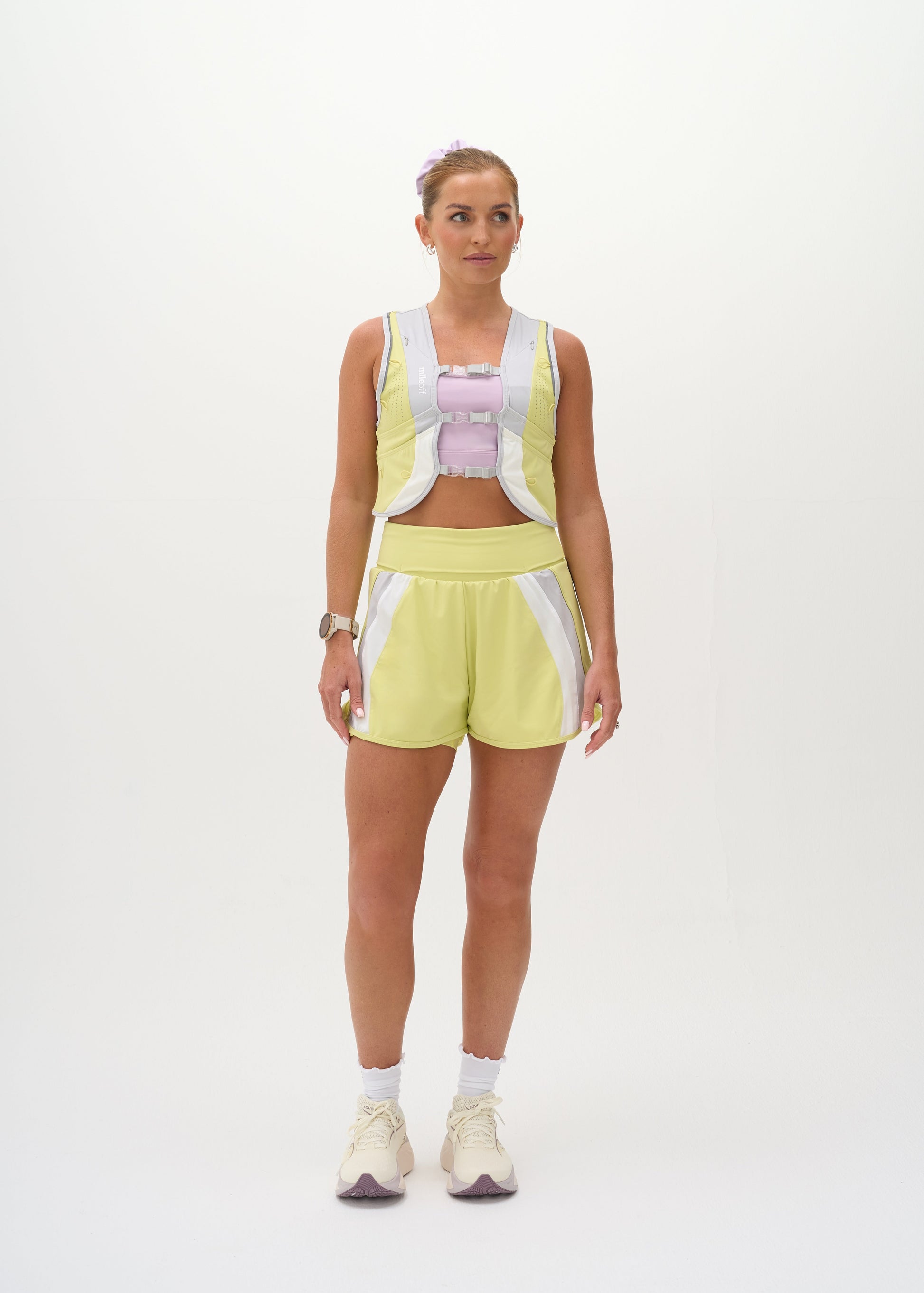 lime green hydration running vest